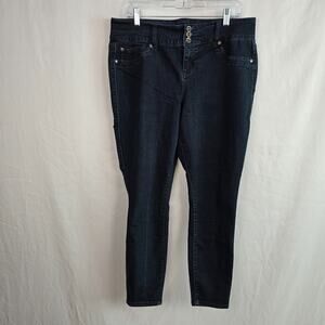 Torrid Stretch Skinny Jeans Women's 16 Dark Wash Blue